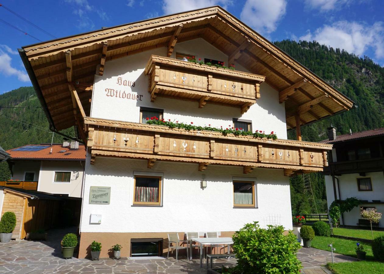 Hotel Haus Wildauer Mayrhofen Esterno foto
